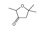 2,5,5-trimethyloxolan-3-one结构式