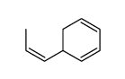 5-prop-1-enylcyclohexa-1,3-diene结构式