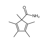 2,4-Cyclopentadiene-1-carboxamide,1,2,3,4,5-pentamethyl-结构式