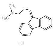 Fluorene-.delta.9,.gamma.-propylamine, N,N-dimethyl-, hydrochloride structure