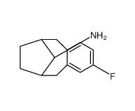 (1S,10R)-5-Fluorotricyclo[8.2.1.03,8]trideca-3,5,7-trien-13-amine Structure