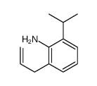 Benzenamine, 2-(1-methylethyl)-6-(2-propenyl)- (9CI) Structure
