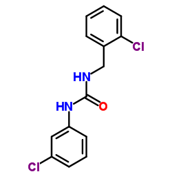 1-(2-Chlorobenzyl)-3-(3-chlorophenyl)urea Structure