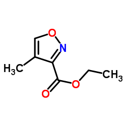4-甲基-异恶唑-3-甲酸乙酯结构式