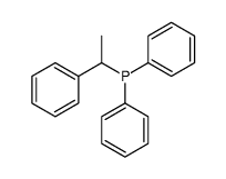 diphenyl(1-phenylethyl)phosphane Structure