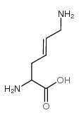 2,6-diaminohex-4-enoic acid structure