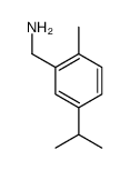 (2-methyl-5-propan-2-ylphenyl)methanamine结构式