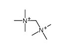 trimethyl-[(trimethylazaniumyl)methyl]azanium Structure