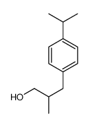 3-(p-cumenyl)-2-methylpropanol Structure