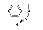 azido-dimethyl-phenylsilane Structure
