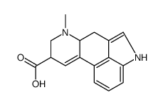 (8alpha)-9,10-Didehydro-6-methylergoline-8-carboxylic acid Structure