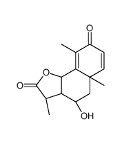 (3S,3aR,4S,5aS,9bS)-4-hydroxy-3,5a,9-trimethyl-3a,4,5,9b-tetrahydro-3H-benzo[g][1]benzofuran-2,8-dione结构式