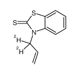 3-[(1,1-2H2)-2-Propen-1-yl]-1,3-benzothiazole-2(3H)-thione Structure