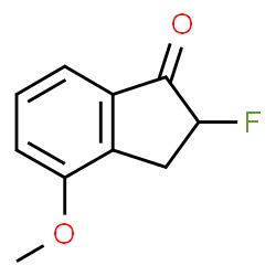 1H-Inden-1-one,2-fluoro-2,3-dihydro-4-methoxy-结构式