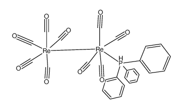 nonacarbonyl(triphenylphosphine)dirhenium Structure