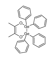 5,6-dimethyl-2,2,3,3-tetraphenyl-2,3-dihydro-1,4,2,3-dioxadigermine结构式