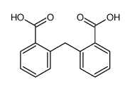 2-[(2-carboxyphenyl)methyl]benzoic acid Structure