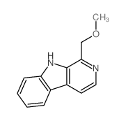1-Methoxymethyl-β-carboline结构式