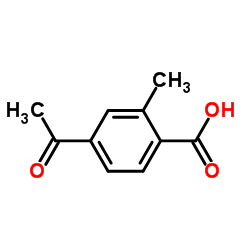 4-acetyl-2-methylbenzoic acid structure