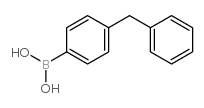 4-(苯基甲基)苯硼酸结构式