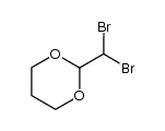 2-dibromomethyl-[1,3]dioxane结构式