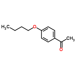 4-(正丁氧基)苯乙酮结构式