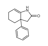 3a-phenyl-1,3,3a,4,5,6-hexahydroindol-2-one结构式