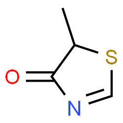 4(5H)-Thiazolone,5-methyl- structure