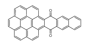Anthraceno-[2'.3':1.2]-coronen-chinon-(1'.4')结构式