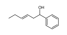 (E)-1-Phenyl-3-hexen-1-ol Structure