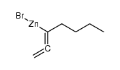 H2C=C=C(C4H9)ZnBr Structure