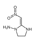 2-(nitromethylidene)imidazolidin-1-amine结构式