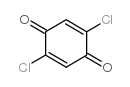 2,5-二氯-1,4-苯醌结构式