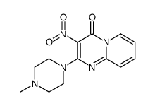 2-(4-methylpiperazin-1-yl)-3-nitropyrido[1,2-a]pyrimidin-4-one Structure