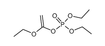 phosphoric acid 1-ethoxy-vinyl ester diethyl ester结构式