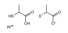 platinum(2+),2-sulfanylpropanoate结构式
