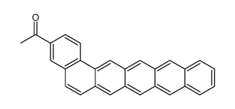Ethanone, 1-benzo[a]pentacen-3-yl结构式