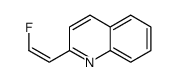 2-(2-fluoroethenyl)quinoline Structure