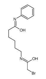 6-[(2-bromoacetyl)amino]-N-phenylhexanamide结构式