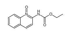 2-((ethoxycarbonyl)amino)quinoline 1-oxide Structure