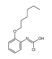 N-(2-hexoxyphenyl)carbamoyl chloride结构式