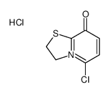 5-chloro-2,3-dihydro-[1,3]thiazolo[3,2-a]pyridin-4-ium-8-ol,chloride结构式