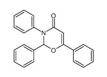 2,3,6-triphenyl-2,3-dihydro-4H-1,3-oxazin-4-one Structure