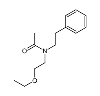 N-(2-Ethoxyethyl)-N-phenethylacetamide Structure
