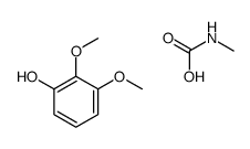 2,3-dimethoxyphenol,methylcarbamic acid Structure