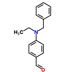 4-[Benzyl(ethyl)amino]benzaldehyde Structure