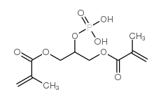 [3-(2-methylprop-2-enoyloxy)-2-phosphonooxypropyl] 2-methylprop-2-enoate结构式