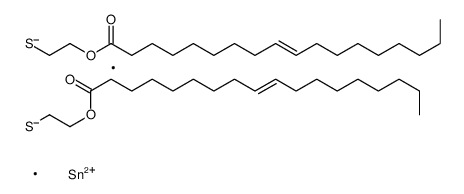 (dimethylstannylene)bis(thioethylene) dioleate Structure