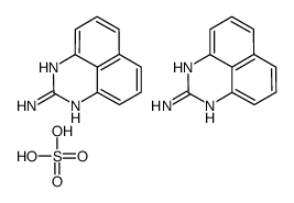 1h-perimidin-2-amine,sulfuric Acid (2:1)结构式