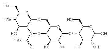 4-O-(6-O-[2-ACETAMIDO-2-DEOXY-BETA-D-GLUCO-PYRANOSYL]-BETA-D-GALACTO-PYRANOSYL)-D-GLUCO-PYRANOSE picture